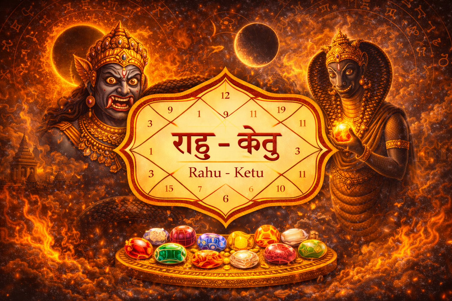 Understanding Rahu and Ketu - The Karmic Axis of Your Life