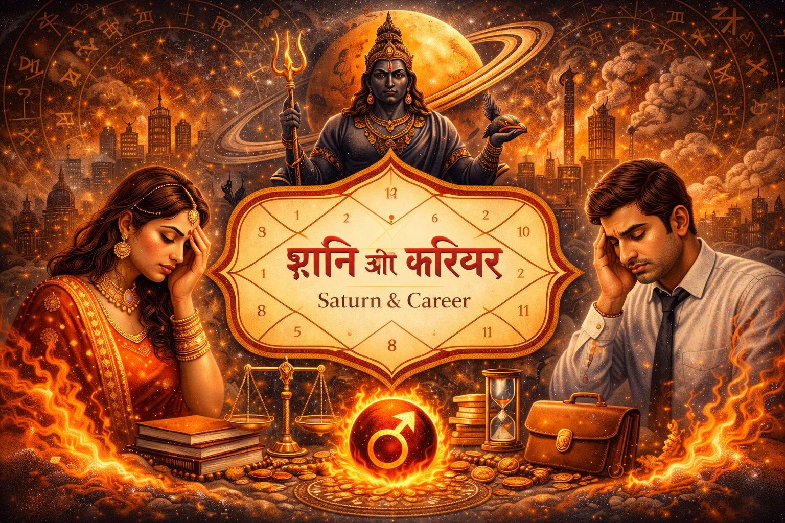 How Saturn (Shani) Transits Influence Your Career Growth