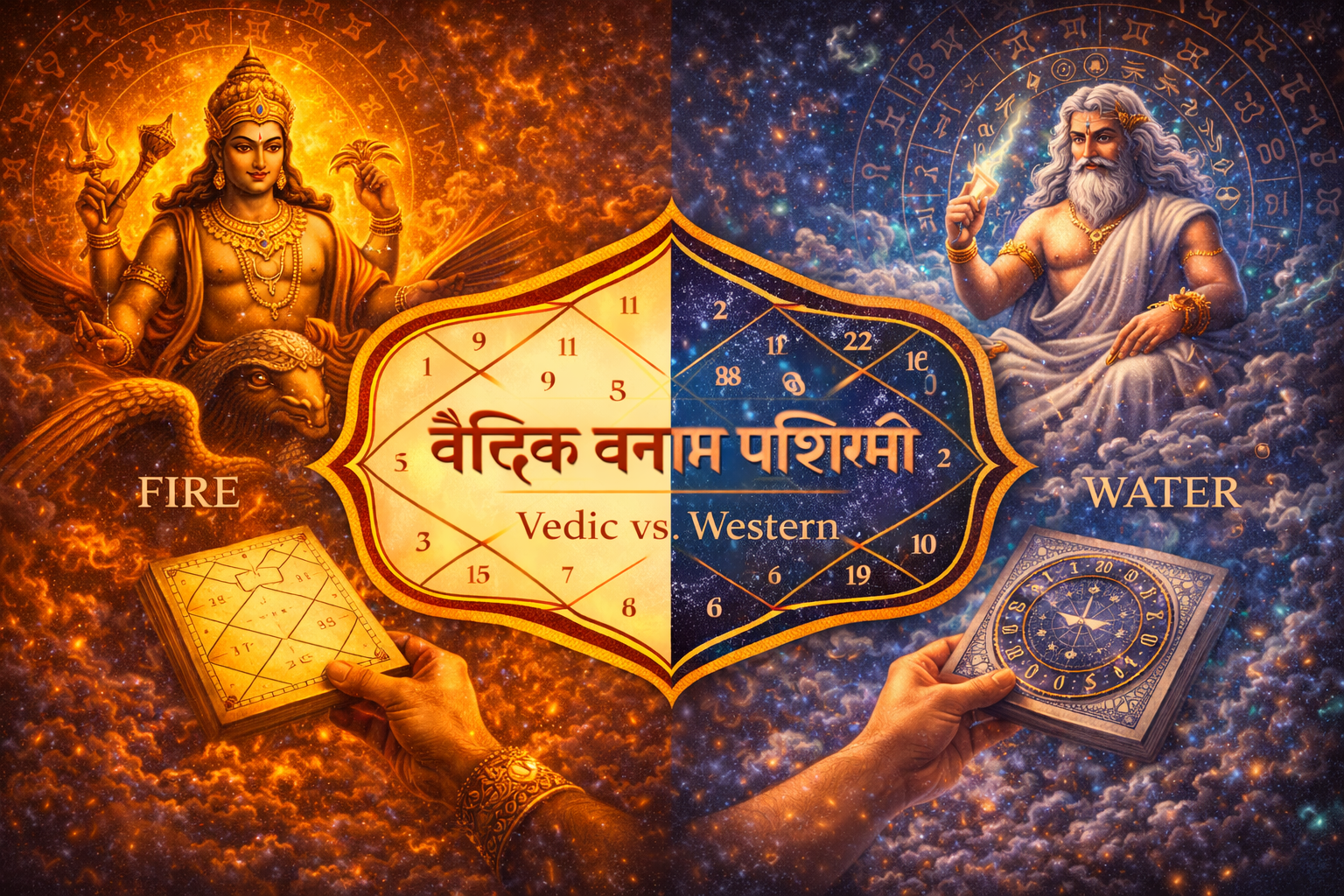 Vedic vs Western Astrology