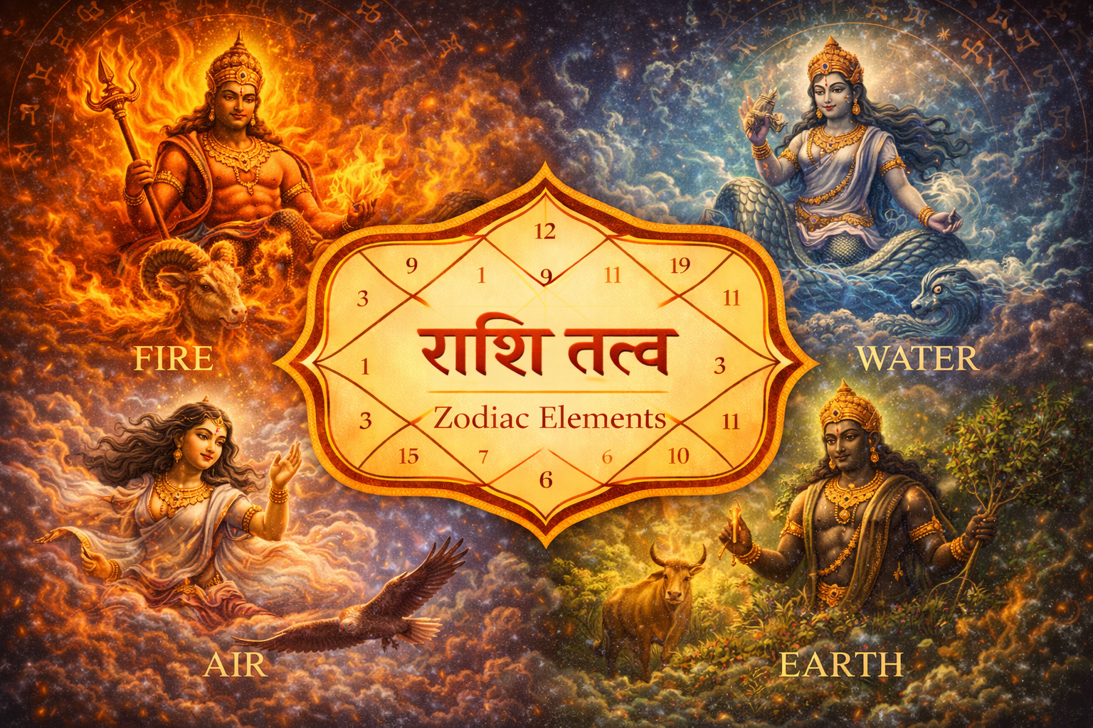 The 4 Elements of Zodiac Signs - Are You Fire, Earth, Air, or Water?